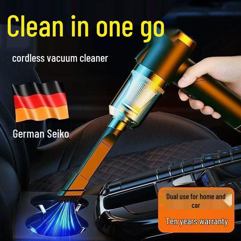 Portable High-Power Handheld Car Vacuum Cleaner for Home and Car with Large Suction