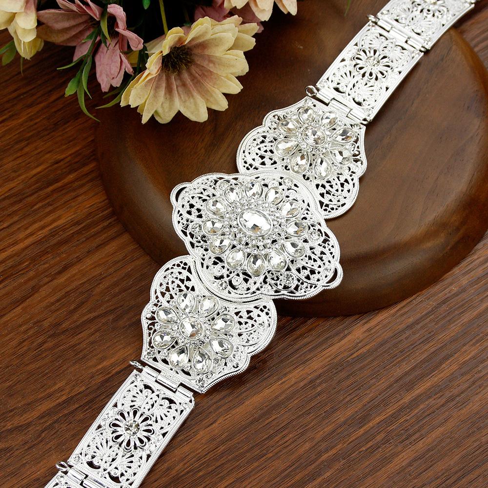 Gold Color Chic Style Women Belt Bride Waist Belt Chain Wedding Dress Jewelry
