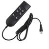 Lift Chair Controller 6 Keys Power Lift Sofa Chair Hand Control with 5 Pin Connector for 2 Motor Electric Recliner