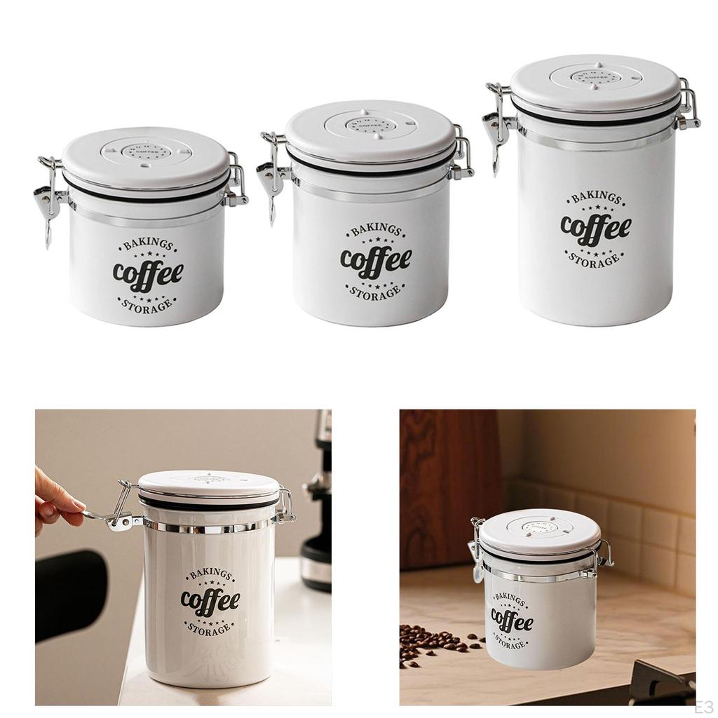 Coffee Beans Airtight Container Coffe Rage Jar Easy To Use Organizer Multifunctional