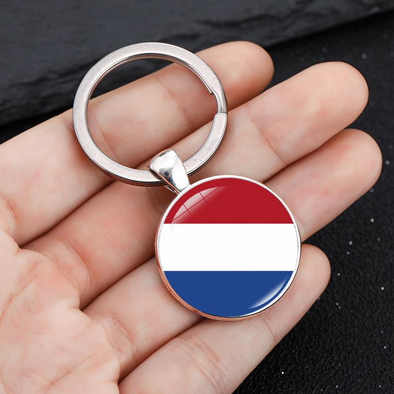 European Cup & World Cup National Flag Keychain Ornaments