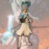 Figure Model Anime Dr Stone Action Ishigami Senkuu PVC Simulation Miniature Collectible for Kids