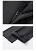 2025 Men's Grey Stripe Slim Fit Embroidered Three-Piece Suit - Korean Style Wedding Best Man Formal Wear
