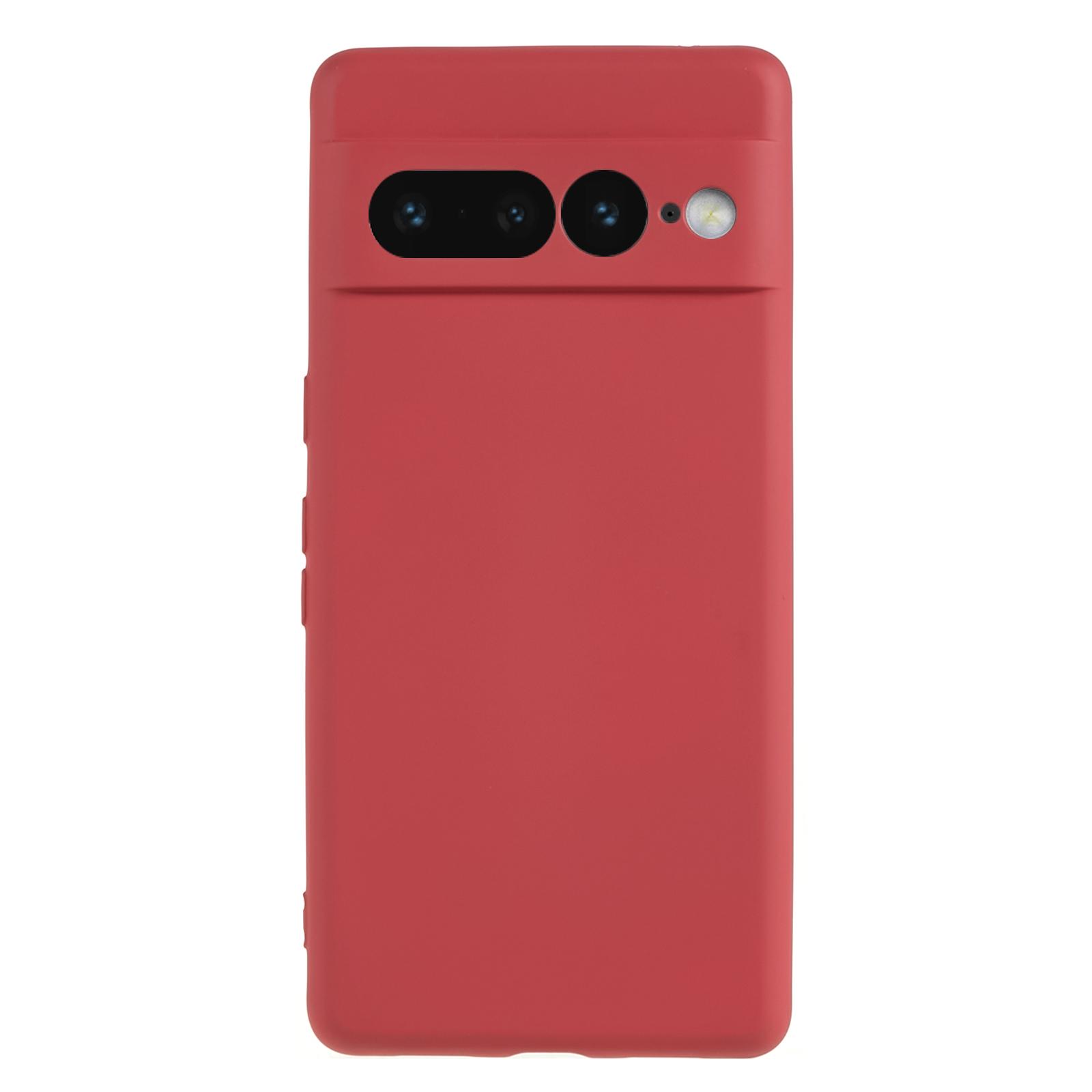 

AMORUS For Google Pixel 7 Pro 5G Case Precise Cutouts TPU Fiber Lining Shockproof Phone Cover