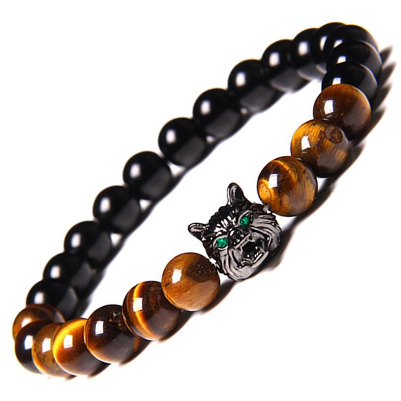 JYL TS Bracelet Inspirational  Heart Charm Encourages Hope & Self-Belief Yellow tiger eye