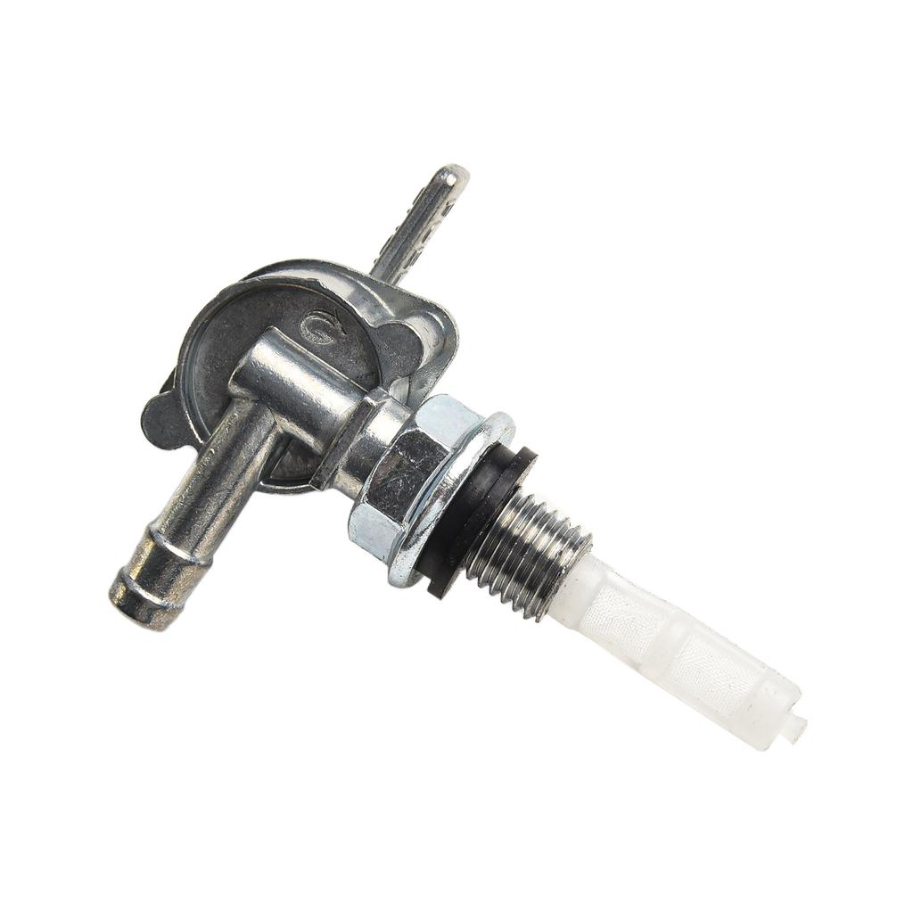 Brand New High Quality Switch Valve Fuel Parts Replacement 1/4inch Hose Stainless Steel 1PCS 90 Degree Accessories