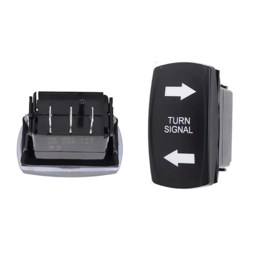 Rocker Switch Turn Signal Led Light Horn Kit For Sxs Atv Utv
