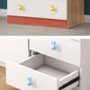 Solid Metal Thread Rabbit Knobs Rounded Soft Edges Cabinet Knobs  Kids Room