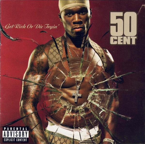 

CD 50 CENT Get Rich Or Die Tryin 0694935442 Shady Records 2003 Canada Rap HipHopRB Used