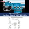 TPU Protective Interior Film for Mercedes Benz MB A-Class W177 2024 2025 Car Center Console Transparent Anti-scratch Repair Interior Mirrors 6