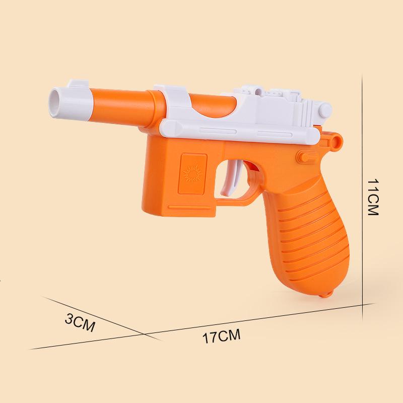 "New Douyin Kids' Mini Glock Water Gun Toy - Summer Beach Fun"