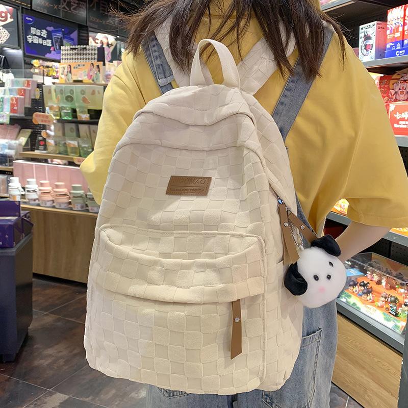 Girls Plaid Backpack for Middle School Students Middle School Students Backpack for Middle School Students