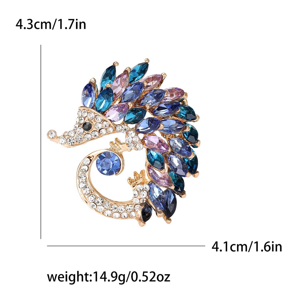 Enamel Hedgehog Brooches for Women Unisex Small Animal Pins Banquet Party Backpack Gifts Jewelry Accessories