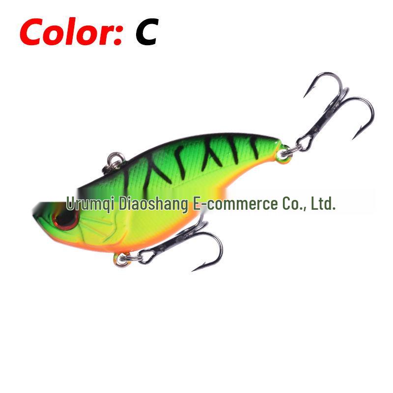 

Вибрирующая приманка большого веса со звенящими бусинами для дальнего заброса и плавания во всех слоях воды. 6 cm/14 g [Vib with Beads]