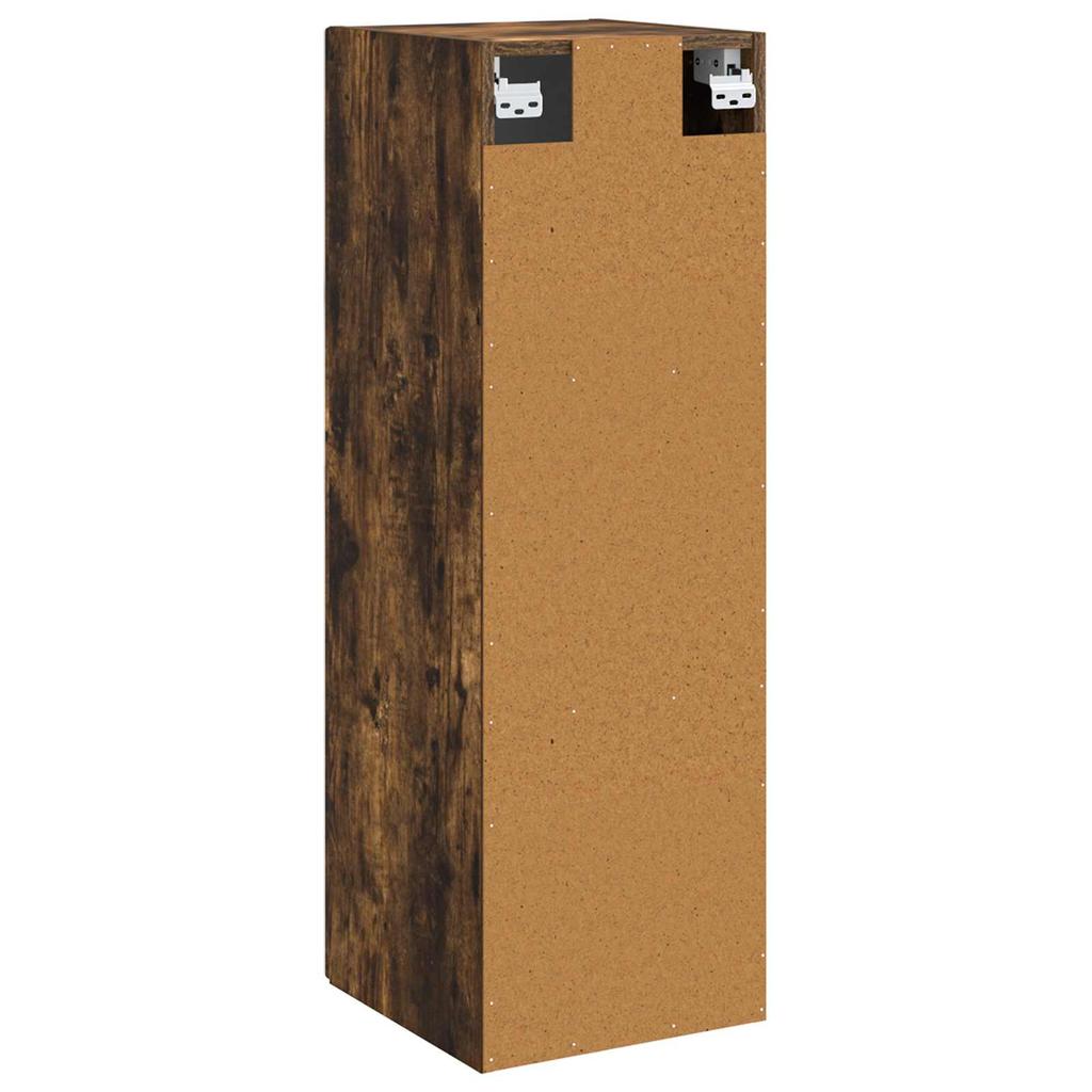 Wall Mounted Bathroom Cabinet Smoked Oak
