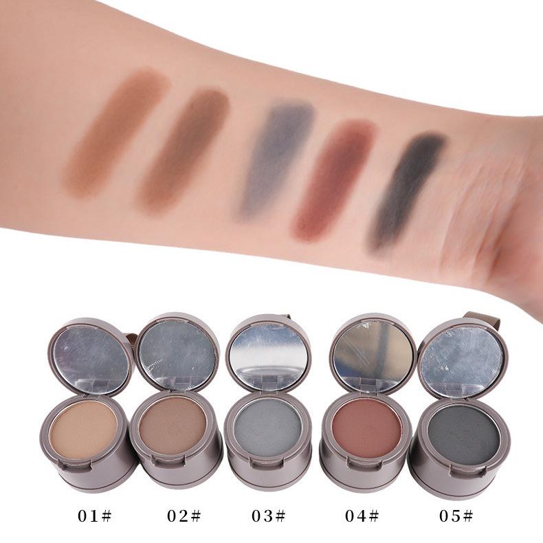 Neutral No-Logo Hairline Contouring Shadow Powder – Waterproof & Sweatproof Hair Filler