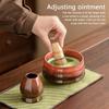 4PCS Ceramic Bamboo Japanese Matcha Tea Set Matcha Whisk Holder Reusable Matcha Whisk Set Matcha Bowl Matcha Making Kit