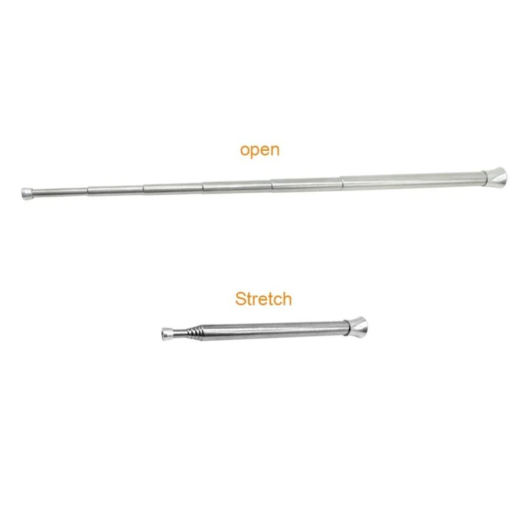 Portable Blow Fire Tube Telescopic Fire Blow Pipe Stainless Steel Blow Fire Tube Safety Camping Hiking Tools No Mouth Injury
