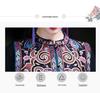 Women's Autumn Ethnic Embroidered Chinese-Style Sleeveless Jacket with Stand Collar