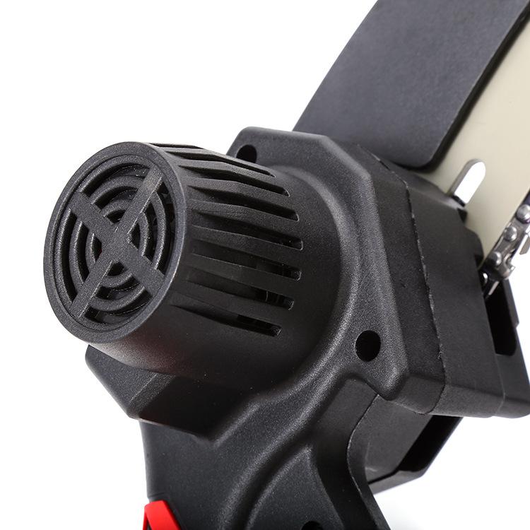 6palcová mini elektrická řetězová pila se 2 ks baterií, dřevoobráběcí prořezávací řetězová pila, jednoruční zahradní kácení, elektrické nářadí