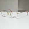 Used SEIKO Domestic Vintage Eyeglasses Frame Glasses Round Type EL-0874 GOLD Gold Women's Eyewear 4819-140