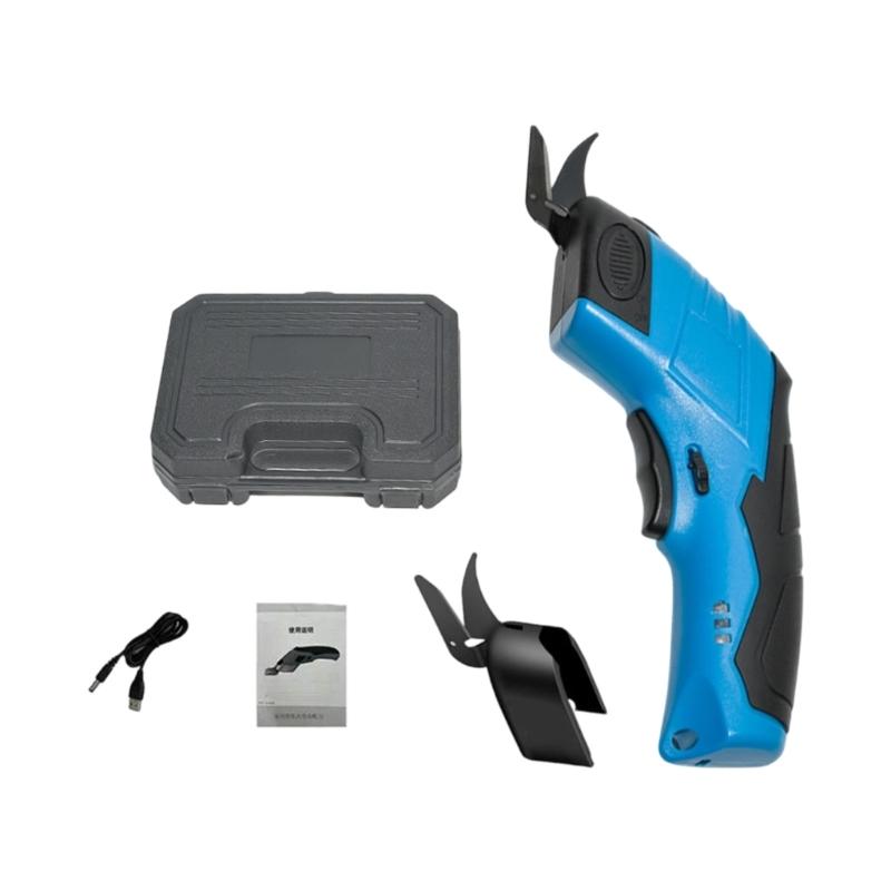 Powerful Wireless Handheld Cutter Device for Fabric Leather Materials Featuring Safety Functions in Crafting