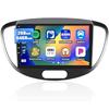 9in Car Radio Stereo For Hyundai I10 2007-2013 4+64G GPS Navigation Head Unit Android 15 Bluetooth WiFi Radio Multimedia Player