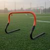 Foldable Training Hurdle ABS Plastic Agility Athletic Gear Curved Top Bar Easy Setup