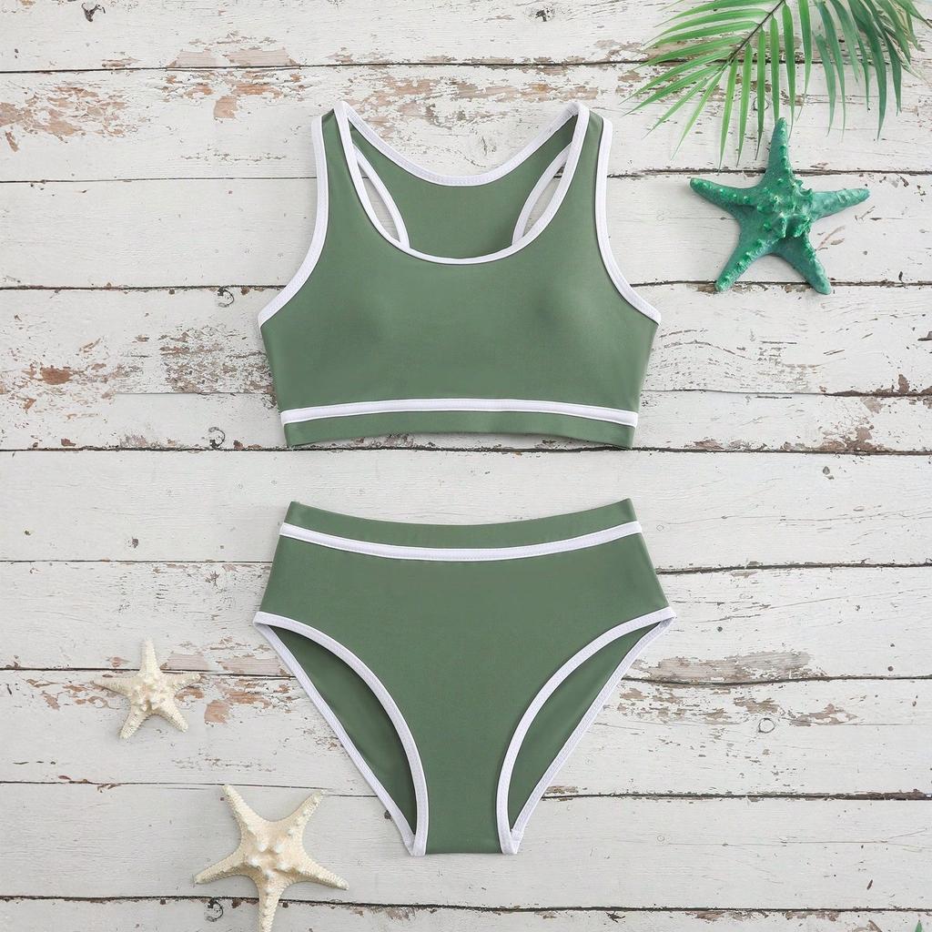 Girls' Bikini Set - Teen Swimwear Separate Top & Bottom