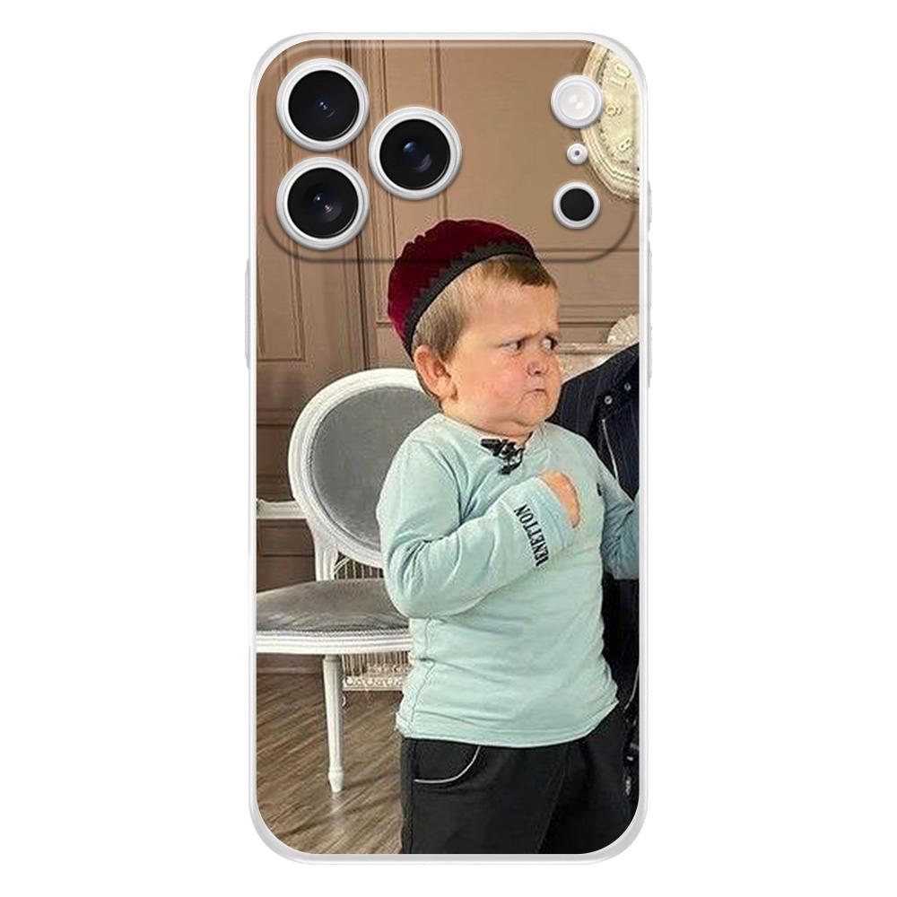 Soft Clear Phone Case For iPhone 17 Air 16E 16 11 15 14 Pro MAX 12 13 7 8 Plus SE Easter Cover Protection Funny Babaite Hasbulla
