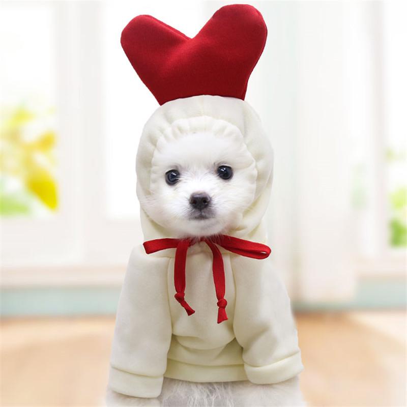 Cute Fruit Dog Clothes for Small Dogs Hoodies Warm Fleece Pet Clothing Puppy Cat Costume Coat for Chihuahua Jacket Suit