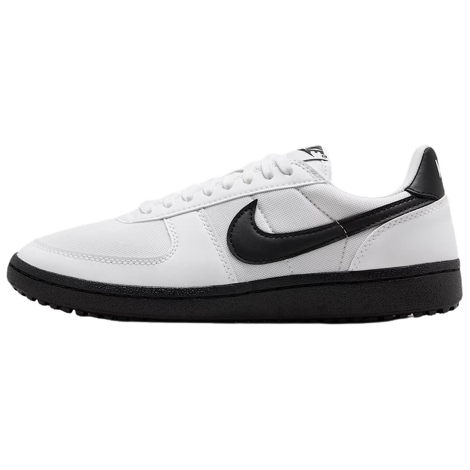 (WMNS) Nike Field General 82 White Metallic Silver Black Women s FZ5593-105 EU 36.5
