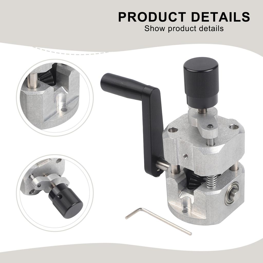 Manual Wire Stripping Tool Compatible with Electric Drill Adjustable Peeling Range for Copper Aluminum Wire Use
