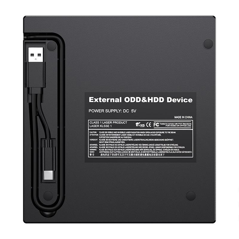 Napęd optyczny z rozszerzeniem USB Zewnętrzny napęd optyczny Mobilna nagrywarka CD/DVD Zewnętrzny napęd optyczny do laptopa
