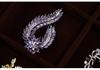 Bo Xin Yun Crystal Pearl Wheat Ear Brooch - Elegant Lapel Pin for Suits