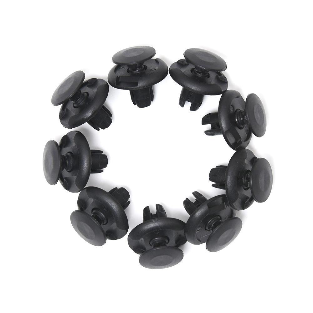 10/20/30/40/50 Stück 8mm Auto Befestigungsclips Auto Nietclips Stoßfänger Türverkleidung Kotflügel Clip Halter Kunststoff Auto Nieten Schraube