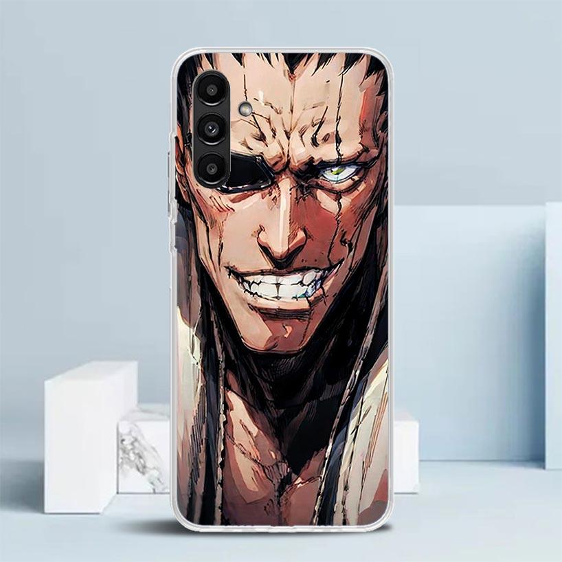 Zaraki Kenpachi Bleach Phone Case For Samsung Galaxy A17 A37 A57 A16 A15 A14 A13 A56 A55 A54 A53 A36 A35 A34 A33 A26 A25 A24 A23