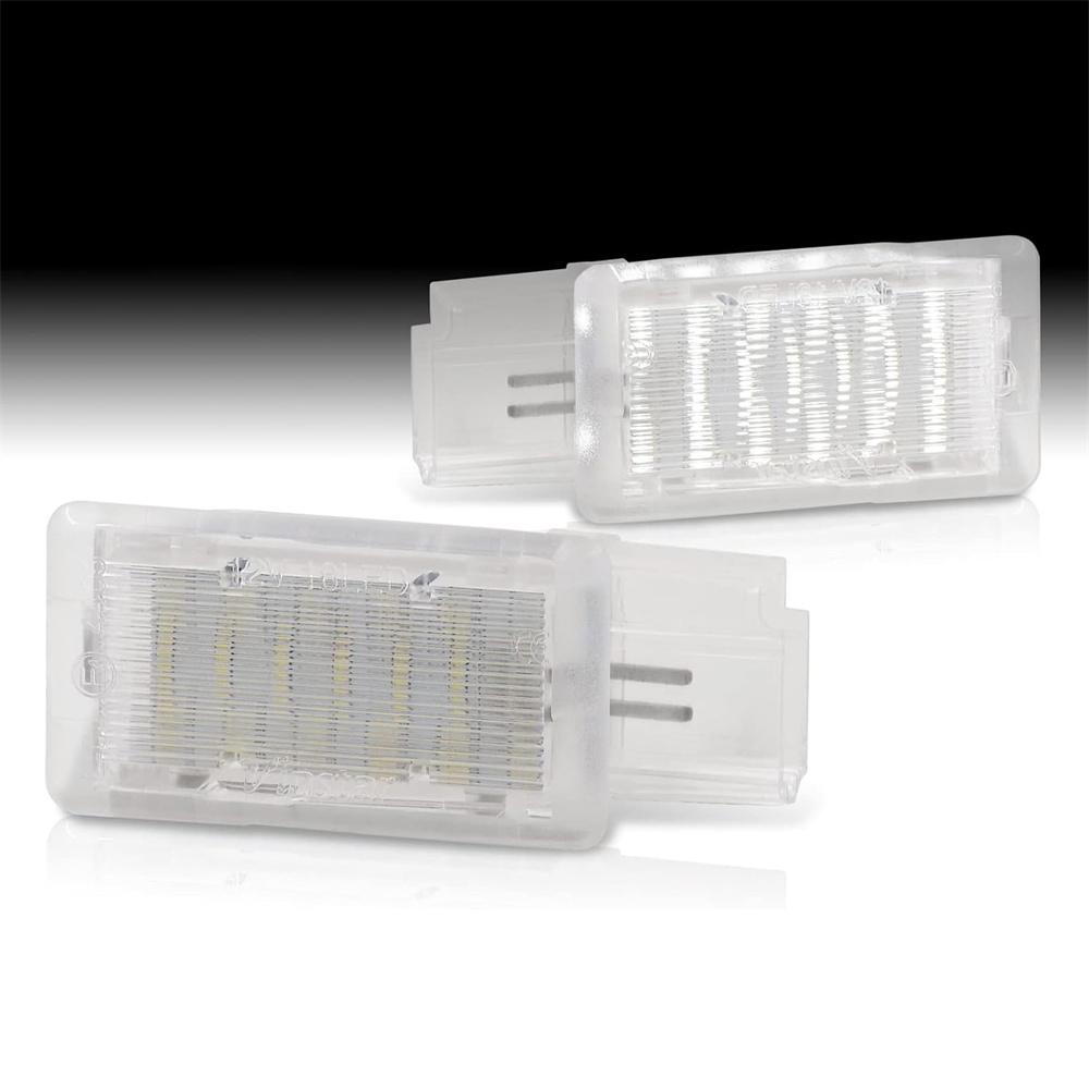 2Pcs White LED Trunk Cargo Light Lamp For Chevy Buick Cadillac 13503058 13503059