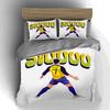 "Ronaldo figure and SIUUU." Bedding sets Duvet cover sets Duvet covers Pillowcases(1 * Duvet Cover 2 * Pillowcases, without duvet insert)