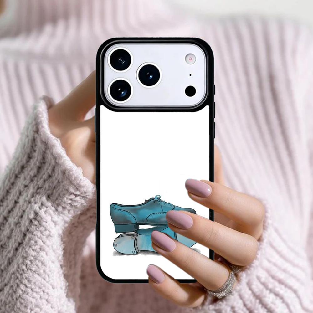 Tap Dance Shoe Phone Case For Apple iPhone 17 Air 16E 15 14 Plus 13 12 11 Pro Max Mini Funda Cover