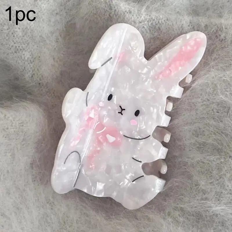 

1 шт. Нежный Бант Маленький Кролик Супер Милый Розовый Акула Зажим Нишевая Повязка на Голову Сладкие Аксессуары для Волос