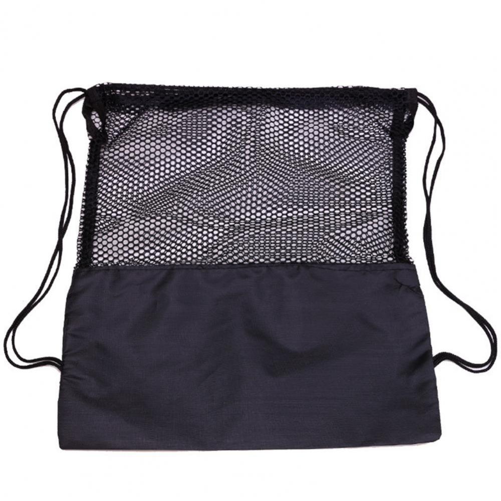 Volleyball Multifunctional Basketball Storage Bag Half Mesh Bag Storage Bags Football Storage Bags