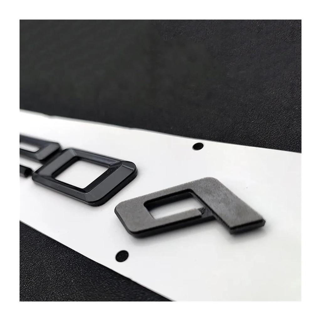 AQXYWER (Small Shop) 3D Chrome Car Letters 316i 318i 318d