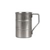 Shangqi Retro Industrial Stainless Steel Camping Mug (2-Pack)