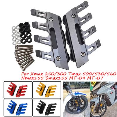 Motorcycle Front Fender Protector Guard Mudguard Sliders For Yamaha Xmax 250/300 Tmax 500/530/560 Nmax155 Smax155 MT-09