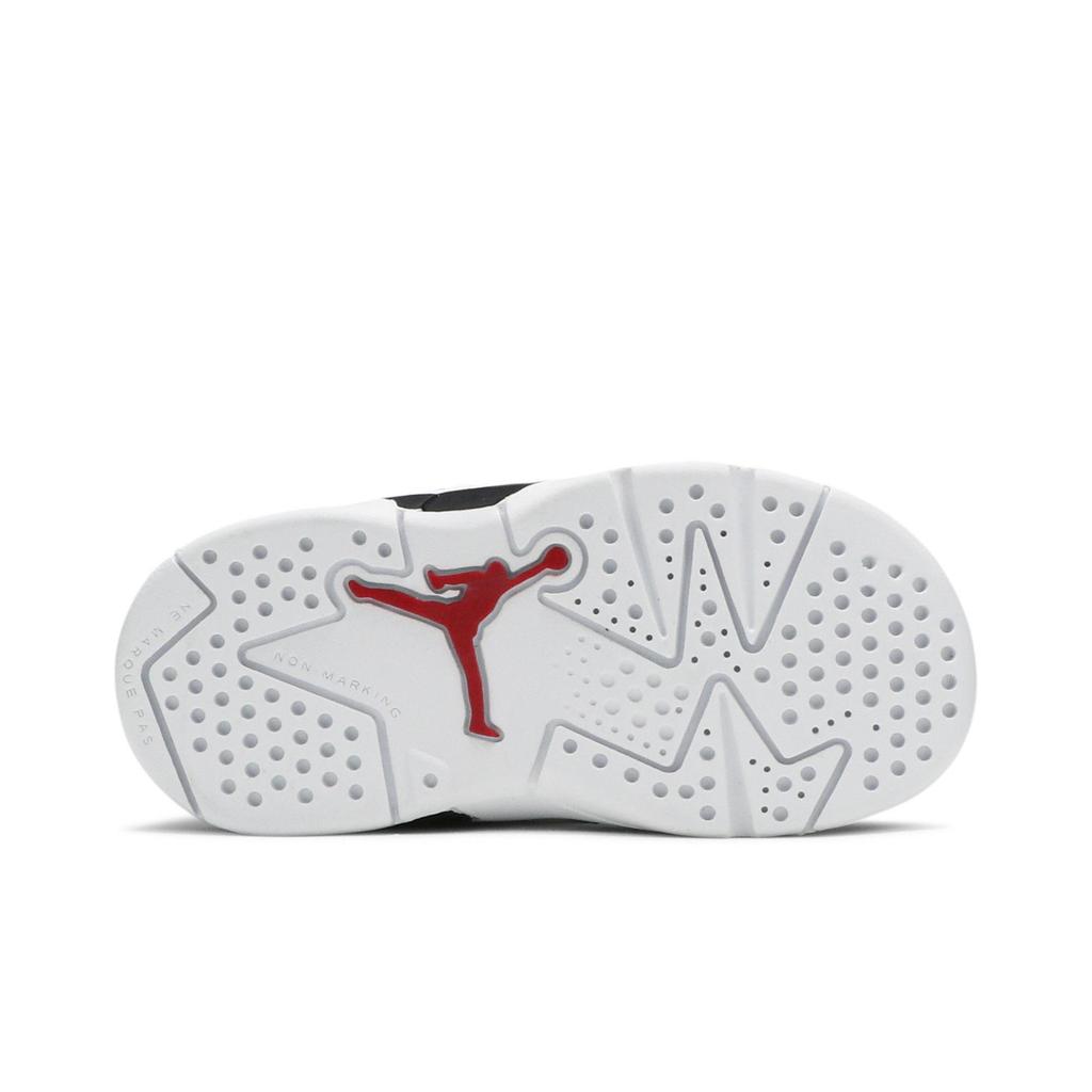 Air Jordan 6 Retro Toddler 'Carmine' 2021 (Unisex) White / Carmine / Black Toddler Shoes 384667 106