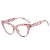 Cat Eye Glasses Flower Frame Women Anti Blue Light Reading Presbyopia Glasses Female Prescription Hyperopia Diopter 0 to +6
