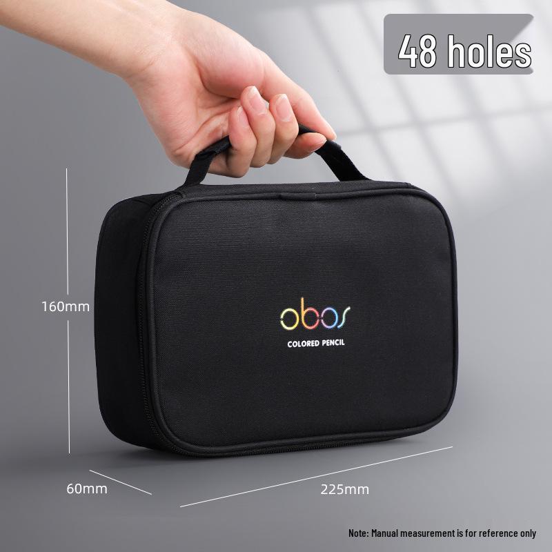 OBOS Professional Oil-Based, Water-Soluble Colored Pencils, 72 Colors for Hand-Drawn Painting and Sketching