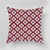Red Plaid Simple Printed Pillowcase Office Sofa Cushion Cover Luxury Home Decoration Cushion Cover