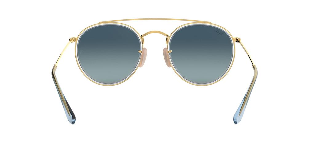 Sunglasses 0RB3647N 91233M Blue Gradient Grey 51 Ray-Ban